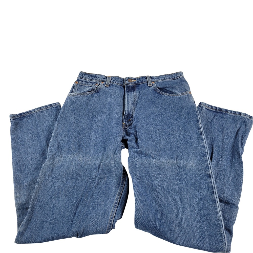 VTG Levi Strauss 550 Mens Jeans Relaxed Fit Tapered Leg‎ Blue Denim W36 L34